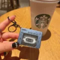 Retro cassette music player keychain cute bag pendant decompression toy for car keys gifts. - Music Walkman - Blue