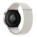 Cinturino per orologio in nylon intrecciato ad anello loop, compatibile con Samsung Huawei beige. - 18mm / Luce Stellare