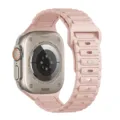 Cinturino in silicone rosa di ricambio per Apple Watch Ultra 49mm smartwatch. - Sabbia Rosa