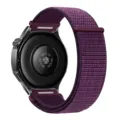 Cinturino di ricambio in nylon compatibile con smartwatch Samsung e Huawei nuovi. - Prugna nuova