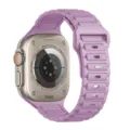 Cinturino di ricambio in silicone compatibile con Apple Watch Ultra, colore viola. - Viola chiaro