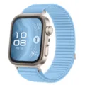 Vervanging geweven alpine loop bandje voor Huawei smartwatch, duurzame blauwe nylon band. - Eilandblauw