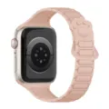 Silicone magnetic watch strap with cute paw design replacement band for Apple Watch pink. - 38/40/41/10-11th 42MM Universal / Pink Sand