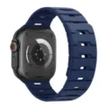 Cinturino in silicone magnetico compatibile con Apple Watch Ultra, cinturino sportivo. - 44/45/46/49MM Universale / Blu Notte