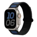 Λουράκι ρολογιού σιλικόνης μαγνητικό για Apple Watch Ultra S10 S9 SE3 οβάλ - Mayro kai MPle Mesonyxtiou