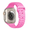 Cinturino per orologio in silicone rosa di ricambio compatibile con smartwatch ultra 49mm. - Rosa Peonia
