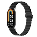 Correa de repuesto de silicona magnética negra compatible con pulsera inteligente. - 14mm / Negro