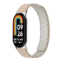 Cinturino per orologio intelligente in metallo magnetico compatibile accessorio elegante stile - 14mm / Luce stellare e rosa sabbia