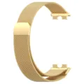 Correa de reloj inteligente de metal milanesa dorada reemplazo pulsera magnética elegante. - Smart Band Universal / Dorado