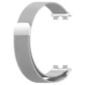 Correa de reloj milanesa de acero inoxidable plateada magnetica metalica accesorio - Smart Band Universal / Plateado
