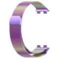 Ersatz Metall Milanese Schlaufe Uhrenarmband magnetisch fuer Smartwatch Zubehoer - Smart Band Universal / Regenbogen