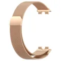 Roségoldenes Mailänder-Schleife-Ersatz-Smartwatch-Armband mit Magnetverschluss für Uhren. - Smart Band Universal / Roségold