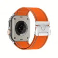 Ersatz Nylon geflochtenes Uhrenarmband kompatibel mit Apple Watch Ultra, orange. - 38/40/41/Gen 10 42mm Universal / Orange