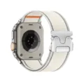 Reflektierendes Nylon geflochtenes Uhrenarmband mit Metallschnalle für Smartwatch - 38/40/41/Gen 10 42mm Universal / Sternenlicht