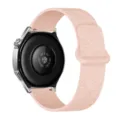 Pink magnetic silicone watch strap replacement for smartwatch soft textured band - 18mm / Pink Sand