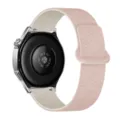 Replacement magnetic silicone watch strap with pink textured design for smartwatches. - 18mm / Oxford Pink & Starlight