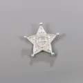 Vintage asimenio asteri me polychroma strass barok stil kosmima gia gynaikes moda - Ασημένιο Αστέρι