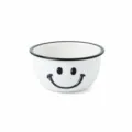 Bol à Ramen en Céramique de 6 Pouces Soupe Souriant Bord Noir Vaisselle de Cuisine - Bols à nouilles 6" - Xin Pei