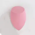 Esponja de maquillaje rosa grande, blender sin látex para aplicación de base impecable. - Bevel cut puff dark smoke pink