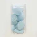Set di 9 spugnette per trucco in barattolo, morbidi puff blender per fondotinta e cosmetici. - Set da 9 Pezzi Sfumini Trucco Blu / Blu