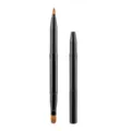 Pincel de labios retráctil de doble extremo con tapa, herramienta de maquillaje portátil. - Brocha De Labios De Doble Punta (negra)
