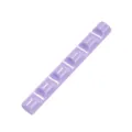 Minimalistische paarse acryl 5-slots nagelborstelhouder, handige bureau pennenhouder. - 5-Slot Penhouder (028) / Paars
