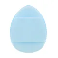 Professional makeup sponge puff for flawless liquid foundation application and blending beauty tool. - Light Blue