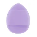 Purple thumb makeup puff, latex-free finger cushion sponge for dry and wet cosmetic use. - Light Purple