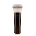 Portable Retractable Makeup Brush Brown Metal Powder Blush Brush Cosmetic Tool Item - RT Powder Brush Gold Handle