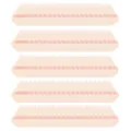 Grandes houppes de maquillage triangulaires pour usage sec et humide, eponges cosmetiques. - 100 Pièces Chair