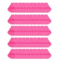 Grand paquet de houppes de maquillage triangulaires roses pour poudre, éponge douce. - 100 Pièces Rouge Rose