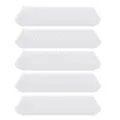 Grand coussinet de maquillage triangulaire, houpette veloutee blanche pour poudrer et maquiller - 100 Pièces Blanc