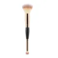 Double ended makeup brush foundation concealer brush rose gold black cosmetic tool SKU - PVC Bag / Black & Gold