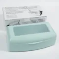 Nail sterilizing tray manicure disinfection box plastic storage container beauty tool clean box - Blue