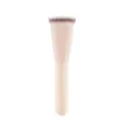 High quality flat top foundation brush with dense soft bristles for flawless makeup application. - Flat Foundation Brush / Nude