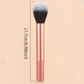 Mini makeup brush professional soft powder brush cosmetic tool for flawless makeup finish - RT Flame Blush Brush Pink Handle
