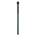Single green handle flame makeup brush, soft blending highlighter brush for precise facial glow. - Flame Smudge Brush / Green