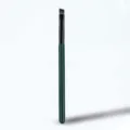 Green handle angled makeup brush single brow brush cosmetic tool for precise eye makeup application - Eyebrow Brush / Green