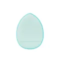 Mini houppette de maquillage en forme de goutte bleu clair pour fond de teint et anticerne. - 1 Pièce / Bleu