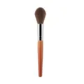 Flame makeup brush for contouring, highlighting, and blending with soft synthetic bristles. - Flame Makeup Brush