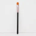 Professional makeup brush with thick ferrule and soft bristles for flawless foundation application. - Concealer Brush - Black Rose Gold