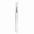 Pinceau à lèvres en silicone Applicateur de masque à lèvres poignée transparente - Pinceau à Lèvres Blanc
