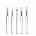 Variante pinceau à lèvres en silicone 5 couleurs, applicateur souple pour rouge à lèvres. - Lot de 5 Pinceaux à Lèvres