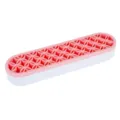 Support de séchage pour pinceaux de maquillage en silicone organiseur rose pratique - Rose