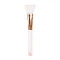 Pinceau masque facial en silicone avec ferrule or rose et manche marbre blanc pour maquillage. - Poignée Rose & Silicone Blanc #4
