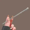 Modern silver metal hair stick minimalist hairpin for elegant daily hair styling tool. - Straight Texture Style / Silver