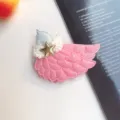 Enfants mignon paillettes licorne aile pince à cheveux or étoile accessoires cheveux - Pince à Cheveux Rose