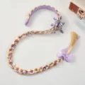 Cerchietto Treccia Viola