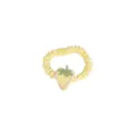 coletero de fresa amarillo accesorio de pelo dulce goma elástica para mujeres niñas. - Amarillo