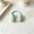 Niedliches grün gestricktes Schleifen-Haarband für Kinder, weiches elastisches Haarseil für Mädchen - Grün Haargummi